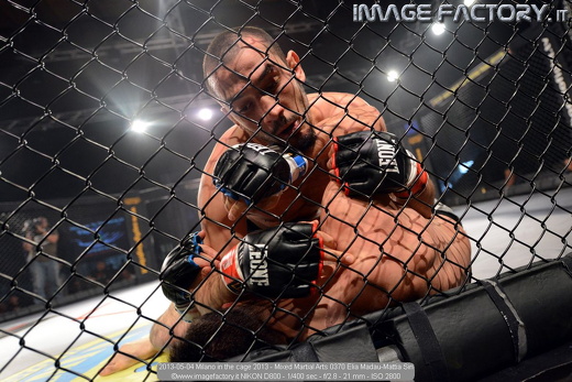 2013-05-04 Milano in the cage 2013 - Mixed Martial Arts 0370 Elia Madau-Mattia Siri